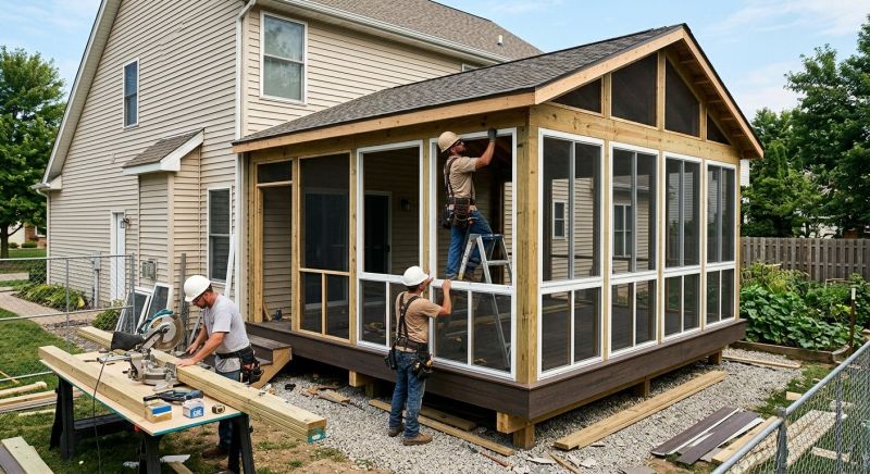 Deck Enclosure Construction in Boulder, CO