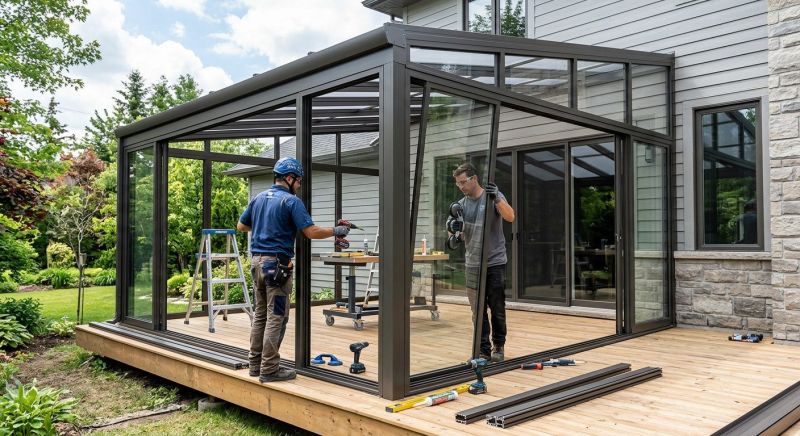 Deck Enclosure Installation in Cincinnati, OH