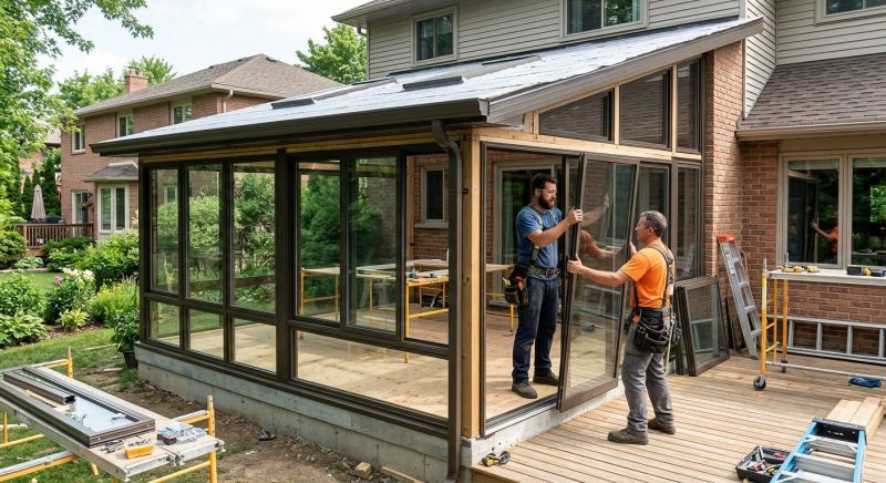 Enclosed Patio Installation in Seattle, WA