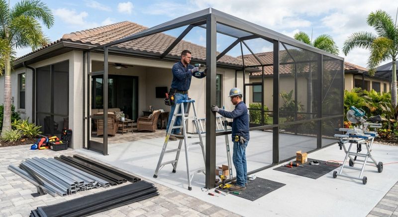 Patio Enclosure Installation in Knoxville, TN