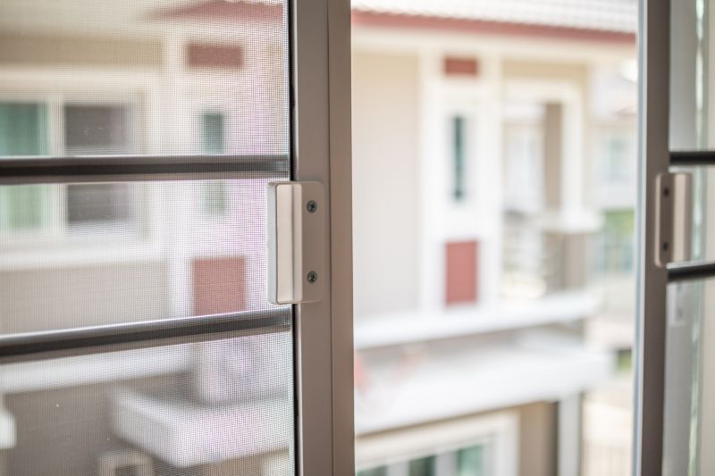 Close-up of Screen Frame Details