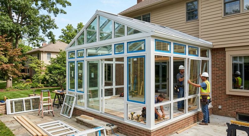 Three Season Room Installation in Cincinnati, OH